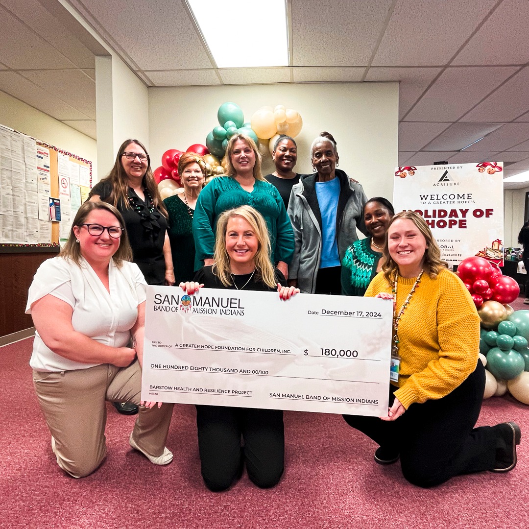 A Greater Hope Foundation of the High Desert Communities including Bartsow.