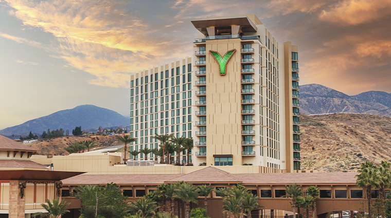 Yaamava' Resort & Casino from southern approach